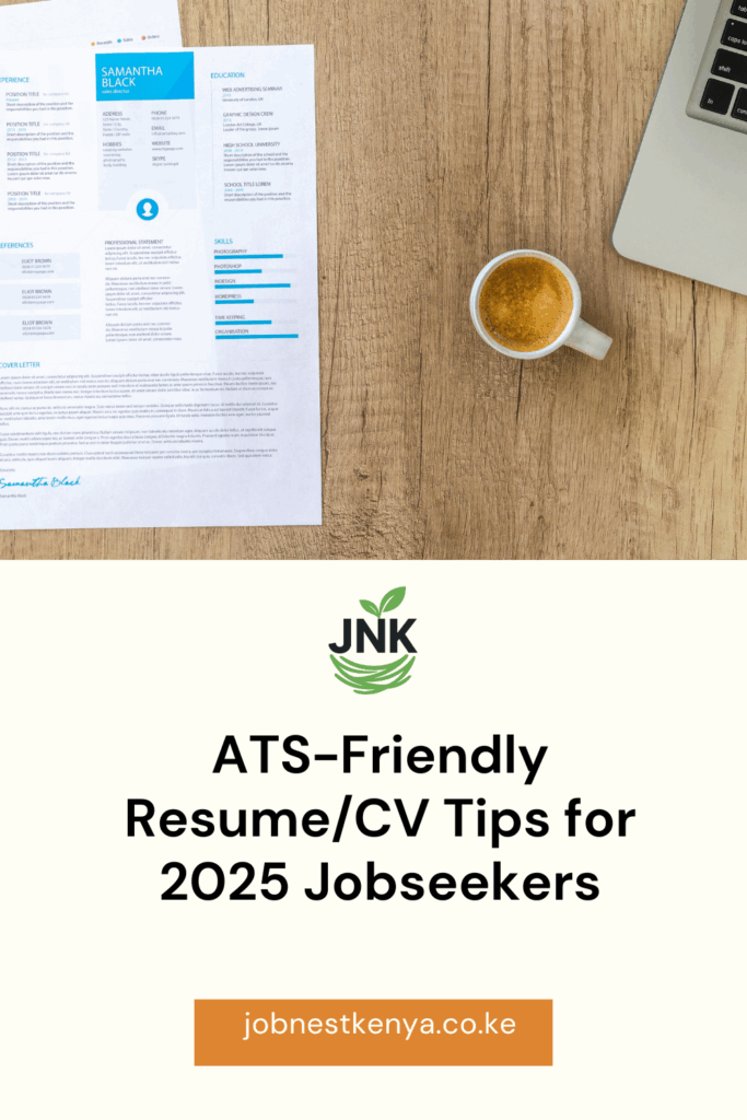 ATS-Friendly Resume/CV Tips for 2025 Jobseekers