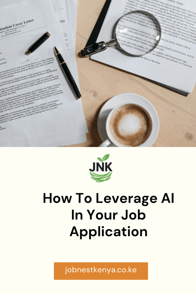 How To Leverage AI in Your Job Application