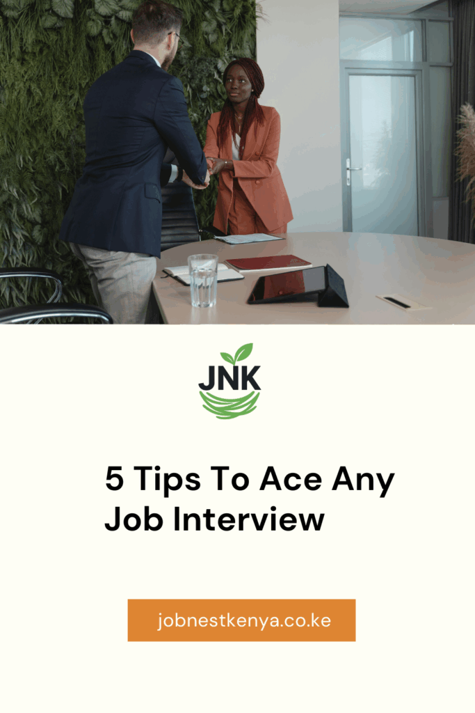 5 Tips To Ace Any Job Interview